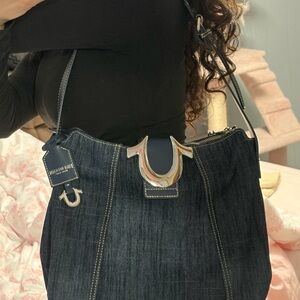 True Religion denim bag
